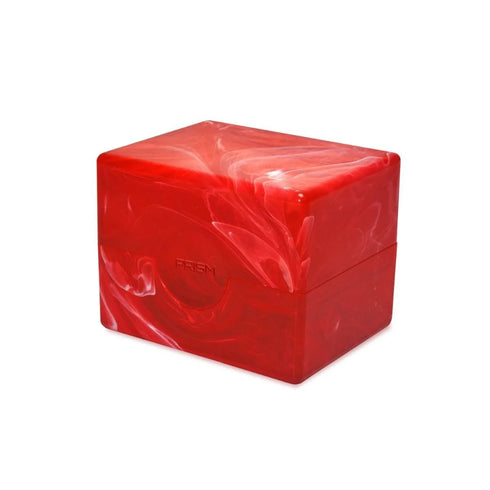 BCW: Prism Deck Case - Carnelian Red (100 ct)